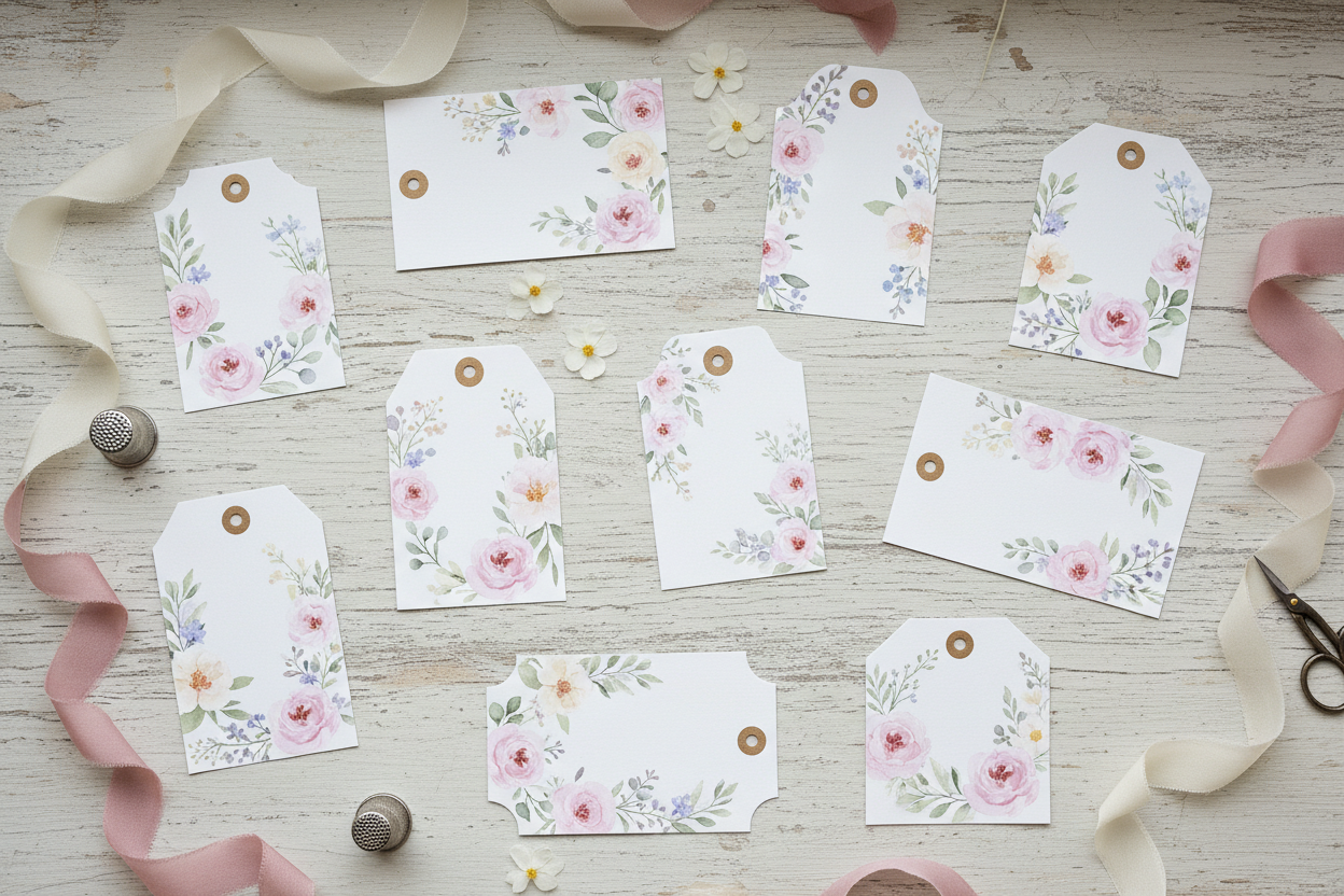 Floral Tag