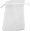 QIANHAILIZZ 50 Pack 12 x 16 Inch Drawstring Jewelry Gift Organza Bags Plant Covers Plants Protection Bag D5B (white)