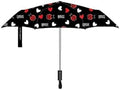 Nollia Windproof Automatic Travel Umbrella, Compact Portable with Reinforced Ribs for Sun & Rain