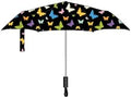 Nollia Windproof Automatic Travel Umbrella, Compact Portable with Reinforced Ribs for Sun & Rain