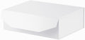 1Pcs 13x9x4 Inches White Gift Boxes with Lids for Presents Magnetic gift box large Gift Box for Bridesmaid Proposal，Groomsman (Glossy White)