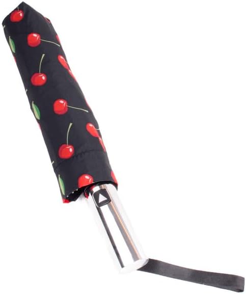 Nollia Windproof Automatic Travel Umbrella, Compact Portable with Reinforced Ribs for Sun & Rain
