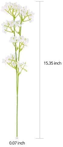 Bringsine Baby Breath Gypsophila Wedding Decoration Bride White Colour Pu Flowers 30 Pieces/lot