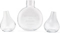 Weddingstar Custom Modern Wedding Sand Ceremony Vase Set - Classic Couple Etching
