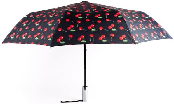 Nollia Windproof Automatic Travel Umbrella, Compact Portable with Reinforced Ribs for Sun & Rain