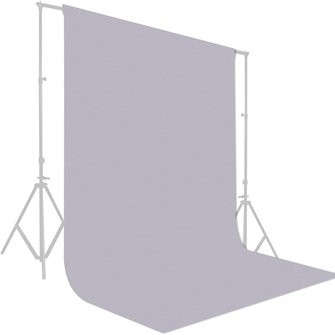 GFCC Gray Photo Backdrop - 10FTx10FT Grey Background for Photography Photo Booth Backdrop for Photoshoot Video Recording Background Screen Parties Curtain