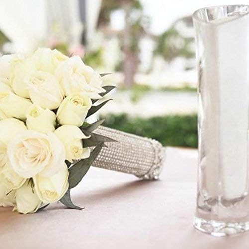 ORANGEHOME 6-Pack Bouquet Holder, DIY Wedding Foam Bouquet Handle Bridal Floral Fresh Artificial Flower Holder Decoration