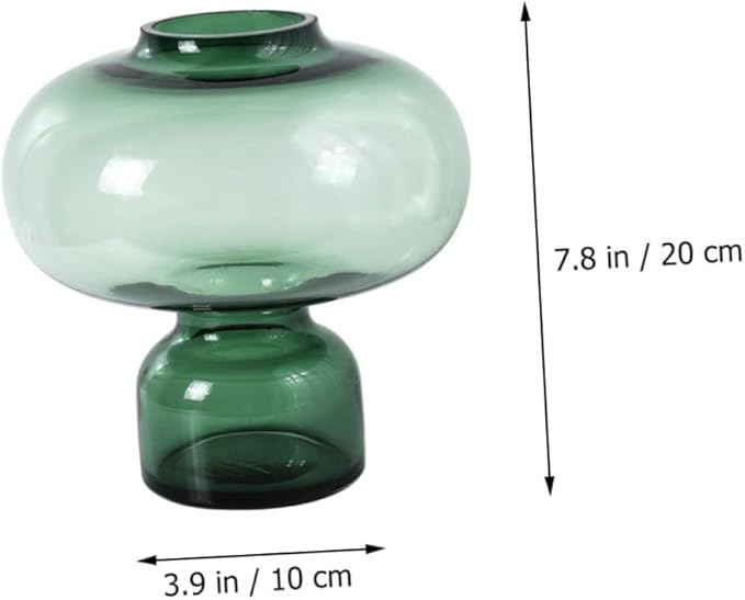 Elegant European Glass Flower Vase Gourd Shape Decorative Household Centerpiece for Tulips and Dancing Orchids for Home Decor