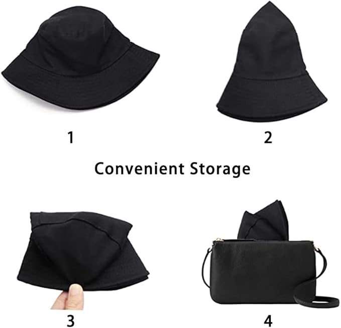 Malaxlx Unisex Bucket Hat Beach Sun Hat Aesthetic Fishing Hat for Men Women Teens, Reversible Double-Side-Wear