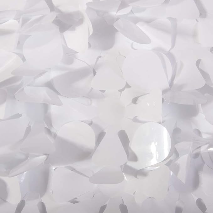 Anderson's White Vinyl Floral Sheeting, 36 inch x 15 feet, Rain-Proof, Flame-Retardant, Easy to Use, Perfect for Parade Floats, Weddings, Parties, Proms, Homecoming, Photo Backdrops, Tables and More