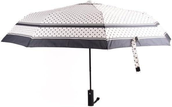 Nollia Windproof Automatic Travel Umbrella, Compact Portable with Reinforced Ribs for Sun & Rain
