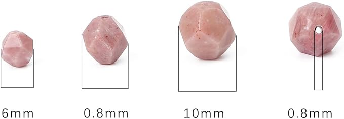 Faceted Natural Red Wood Marble Stone Round Beads 8mm 36cm/Strand for Jewelry Making