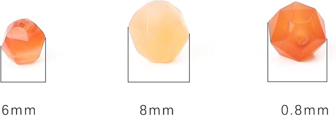 Faceted Natural Sunstone Stone Round Beads 6mm 36cm/Strand for Jewelry Making