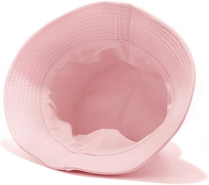 Malaxlx Unisex Bucket Hat Beach Sun Hat Aesthetic Fishing Hat for Men Women Teens, Reversible Double-Side-Wear