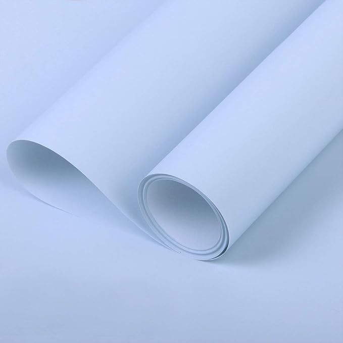 Flower Packaging Paper Roll Blue DIY Bouquet Wrapping Materials Florist Supply Waterproof Rose Flowers Gift Wraps Mother's Day Wedding 22.8 x 396 inches/Roll(COLOR 14)