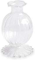 Glass Cambridge Louise 5" Bud Vase Set of 2 (Clear)