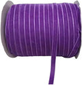 10 Yards Velvet Ribbon Spool (Purple, 3/8")