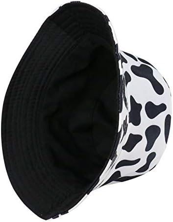 Quanhaigou Bucket Hat for Men Women,Packable Reversible Printed Sun Hats,Fisherman Outdoor Summer Travel Hiking Beach Caps