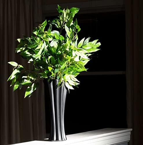 36Pcs Italian Ruscus Greenery Stems Artificial Silk Greenery Leaves for DIY Wedding Arch Bouquet Filler Table Centerpieces Home Indoor Decor