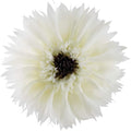 3D Flower Round Throw Pillows Cute Decorative Daisy Sunflower Accent Pillow Modern Farmhouse Elegant Cushion for Bed Couch Chair Car Living Room Christmas Home Decor Gift 12 Inch White