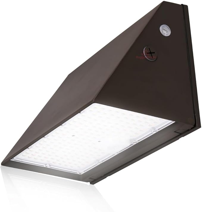 RuggedGrade 120W - Tucana III TunableTech Series - 17,200 Lumens - LED Wall Pack Light with Photocell - Color Selectable 3000K/4000K/5000K - Outdoor LED Light - DLC 5.1 Premium