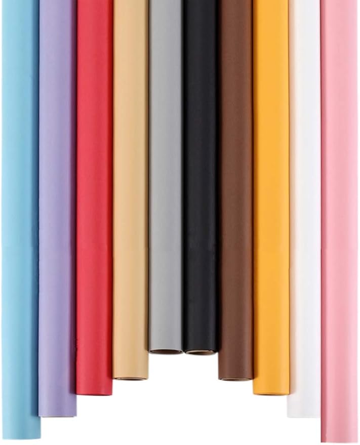 Huamei Seamless Photography Background Paper, Photo Backdrop Paper 107-Inches Wide x 36-Feet (Sky Blue)