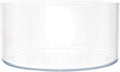 Royal Imports Flower Vase Acrylic Cylinder - Decorative Centerpiece for Home or Wedding - Non Breakable Plastic, 8"X4" Short Round - Clear