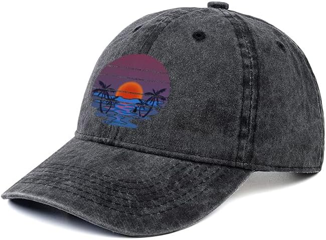 Negi Retro Baseball Cap Denim Hat for Women Female Washed Distressed Adjustable Dad Hats Unconstructed Cotton