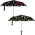 Nollia Windproof Automatic Travel Umbrella, Compact Portable with Reinforced Ribs for Sun & Rain