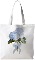 Floral Tote Bag, Floral Bag for Women, Reusable Grocery Bags Shopping Bags
