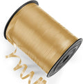 500 Yards Curling Ribbon with Spool, 1/5" Wide Crimped Texture Curling Ribbons - Perfect for Gift Box Wrapping, Florist Flowers, Birthday Party Decorations, and Balloon String Ribbon in Gold
