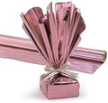 PMU Gift Wrap Mylar Roll Metallic Baby Pink 2-sided, 48 Inches X 25 Ft Roll 1.4 Mil Highly Reflective Mylar Film, Great for Gifts, Birthdays, Christmas, Baskets, Arts & Crafts