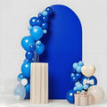 6.6 FT Arch Backdrop Cover, JFDYDM Royal Blue Wedding Arch Cover, Background Stand Covers, Royal Blue Chiara Backdrop Covers for Party Celebration Proposal Birthday Decor