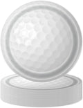 50PCS Golf Ball Party Paper Plates 7 Inch, Disposable Golf Birthday Party Supplies Cake Dessert Plates for Birthday Baby Shower Sports Theme Decorations (Golf Ball)