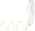 Ivory Satin Ribbon, Double Faced 3/8 Inch X 50 Yards Ivory Ribbon, Premium Satin Ribbon for Gift Wrapping, Crafts, Hair Bow Making, Sewing, Flower Bouquet, Wedding Party Decor