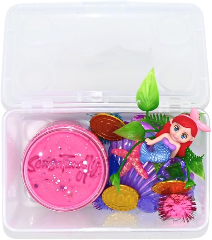 Mini Mermaid Sensory Dough Kit – A Perfect Holiday Gift for Little Ocean Lovers