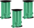 PMU Curling Ribbon - Crimped Texture Curling Ribbons for Gift Box Wrapping, Florist Flowers, Birthday Party Decorations, Festival Art Craft &Christmas Décor-Emerald Green 3/8 Inch X 250 Yards, Pkg/3
