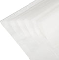 YELARXI Flower Wrapping Paper, Cotton Wrapping Flower Paper, Non-Woven Waterproof Floral Bouquet Wraps - Fitting for (Florist Supplies/Gift) 22 x 22 Inch & 20 Pack & White