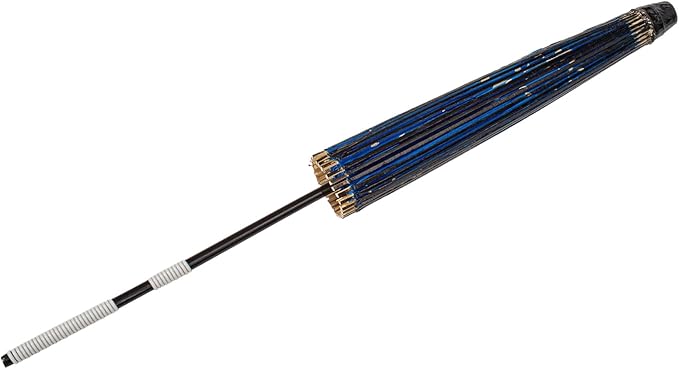 THY COLLECTIBLES Classic Chinese Art Asian Style 33" Paper Parasol Umbrella with Long Handle and Floral Print for Wedding Parties, Photography, Costumes, Cosplay, Decoration And Other Events