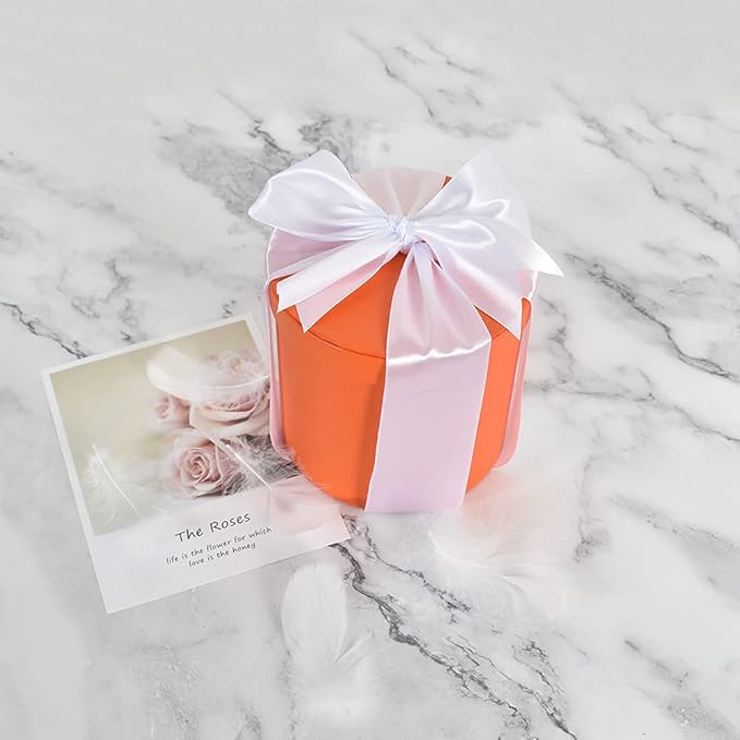 TONIFUL 2 Inch x 25 Yards Wide White Satin Ribbon Solid Fabric Ribbon for Gift Wrapping Crafts Chair Sash Eternal Flower Invitation Cards Hair Bows Sewing Party Wedding Decoration Halloween Christmas