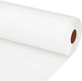 PATIKIL Wrapping Paper, 35"x1200"(100') Bulletin Board Paper Roll Kraft Paper Roll Construction 80GSM for Shipping Packing Gift Wrapping Craft Flower Bouquet Christmas, White