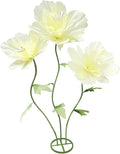 Giant Artificial Paper Flowers Decorations, Large Faux Floral Decor Huge 3D Flower for Wedding Home Office Christmas Birthday Party Banquet Background Shop Window Display Photographic Props, Yellow
