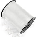 500 Yards Curling Ribbon White, 1/5" Wide Crimped White Curling Ribbons - Perfect for Gift Box Wrapping, Florist Flowers, Birthday Party Decorations, Balloon String