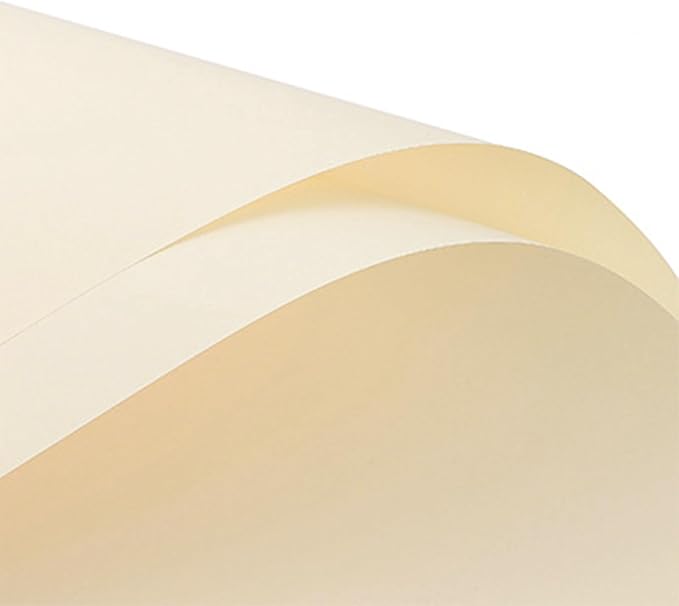LeZakaa 20 Sheets Flower Wrapping Paper - Waterproof Reversible Floral Bouquet Paper - Cream Yellow Design for Valentine's Day, Mother's Day, Parties, Birthdays, Weddings, Baby Shower
