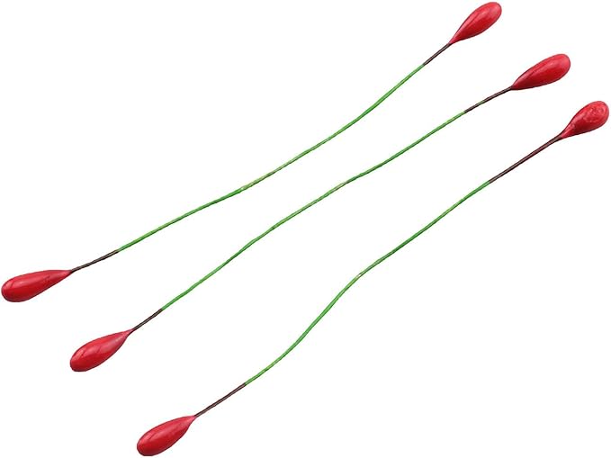 TAODAN 100PCS Length 80mm Artificial Circular Pistil Handmade DIY Bouquet Materials with Wire Suitable for Wedding Gifts Greeting Card Photo Albums Decorative Items