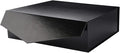 PACKHOME Large Gift Box with Lid 13.5x9x4.1 Inches, Sturdy Collapsible Gift Box with Magnetic Closure (Glossy Black, Grass Texture)