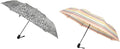 Nollia Windproof Automatic Travel Umbrella, Compact Portable with Reinforced Ribs for Sun & Rain