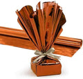 PMU Gift Wrap Mylar Roll Metallic Orange 2-sided, 48 Inches X 100 Ft Roll 1.4 Mil Highly Reflective Mylar Film, Great for Gifts, Birthdays, Christmas, Baskets, Arts & Crafts