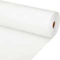 PATIKIL Wrapping Paper, 35"x2400"(200') Bulletin Board Paper Roll Kraft Paper Roll Construction 80GSM for Shipping Packing Gift Wrapping Craft Flower Bouquet Christmas, White