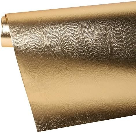 WRAPAHOLIC 30 Inch Gold Wrapping Paper Roll - Jumbo Roll Basic Texture Matte Gold for Birthday, Holiday, Wedding, Baby Shower Wrap - 30 inch x 16.5 feet